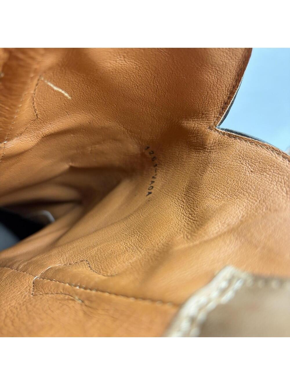 Idyllwind Miranda Lambert Lindale Brown Square Toe Leather Cowboy Boots Sz 7.5B - Picture 9 of 13